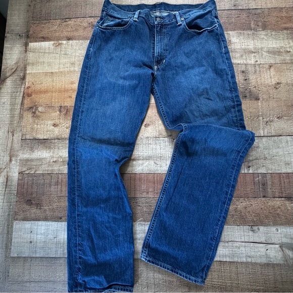 Polo Ralph Lauren Straight Leg Dark Wash Jeans 34x32 Mens - Picture 4 of 9